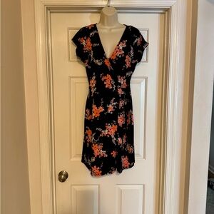 Michael Kors Floral Black Dress